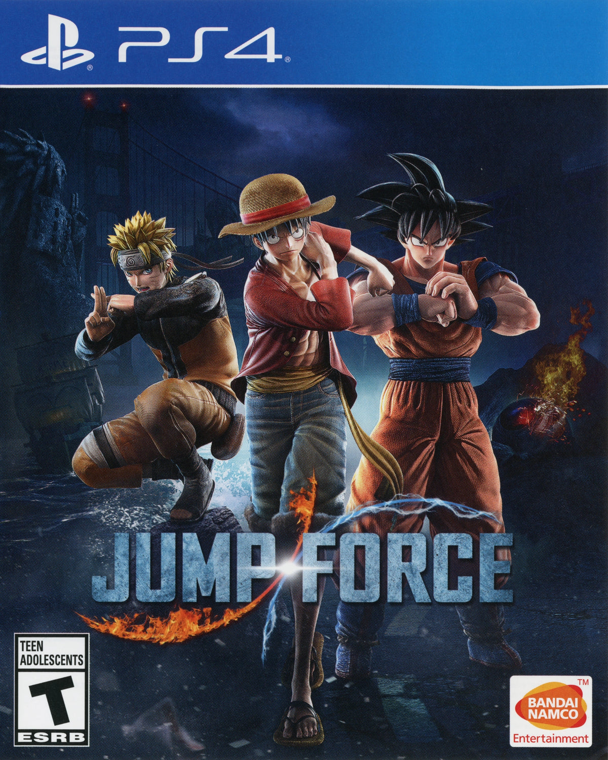 Jump Force PS4 - Video Game - Used - CaveGamers