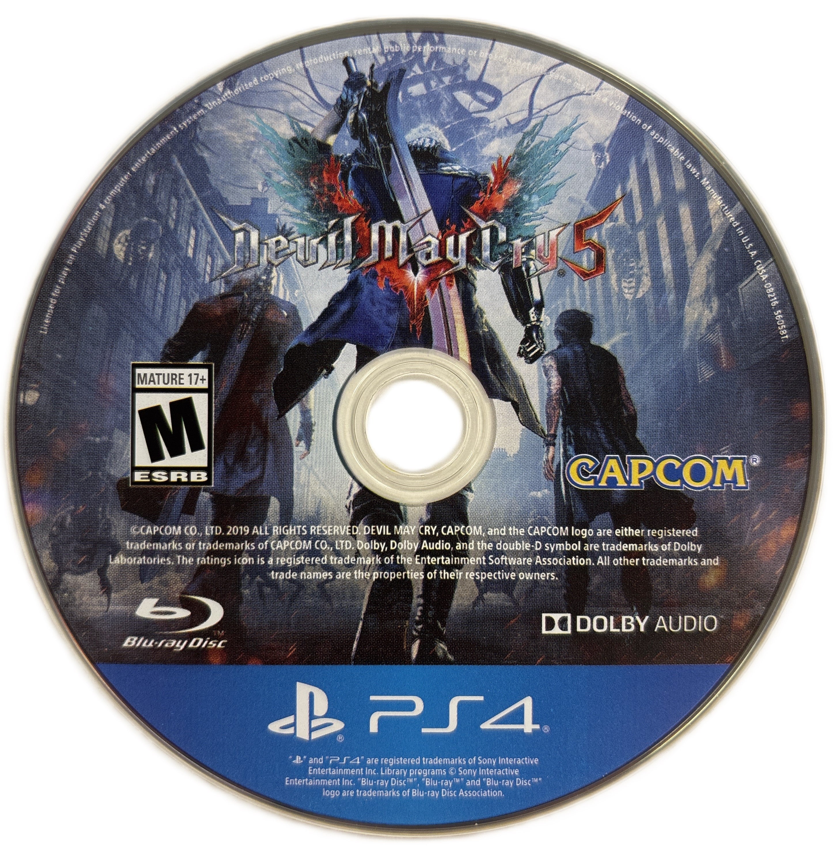 Devil May Cry 5 PS4 - Video Game - Used - CaveGamers - Image 3