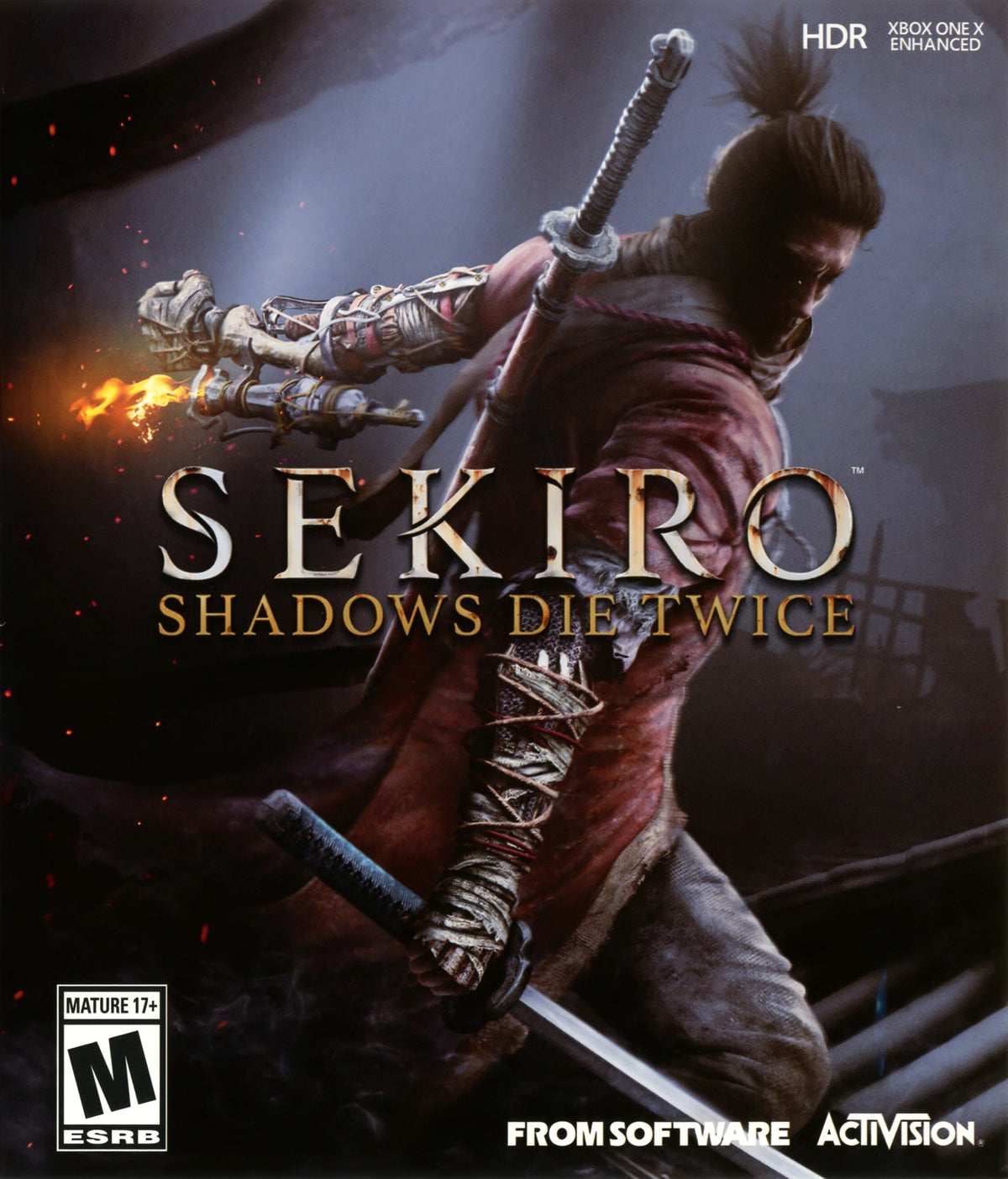 Sekiro: Shadows Die Twice Xbox One - Video Game - Used - CaveGamers
