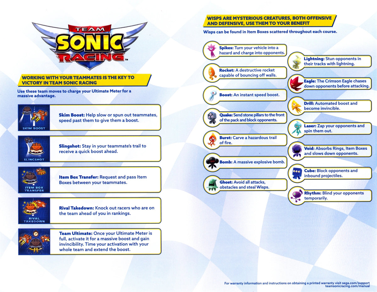 Team Sonic Racing Switch - Video Game - Used - CaveGamers - Image 3
