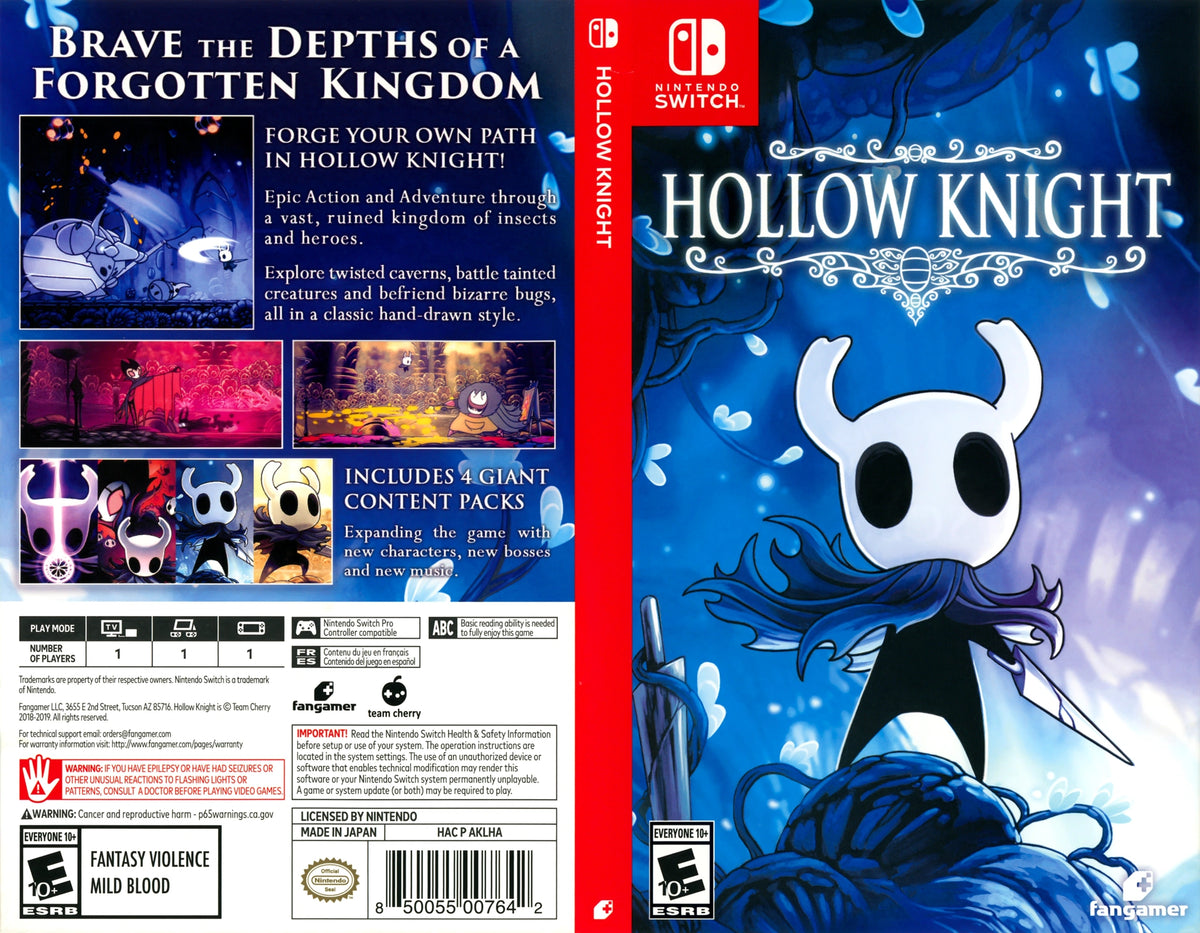 Hollow Knight Switch - Video Game - Used - CaveGamers - Image 3