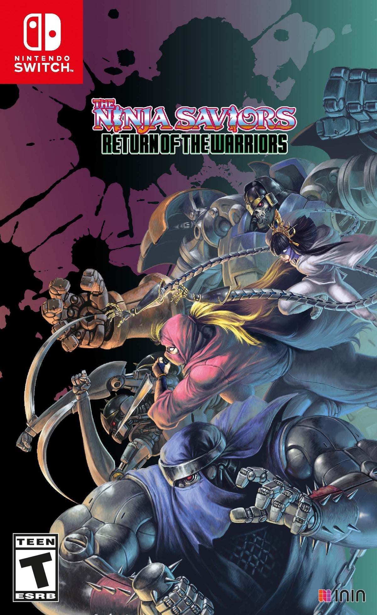 Ninja Saviors: Return of the Warriors Switch - Video Game - Used - CaveGamers