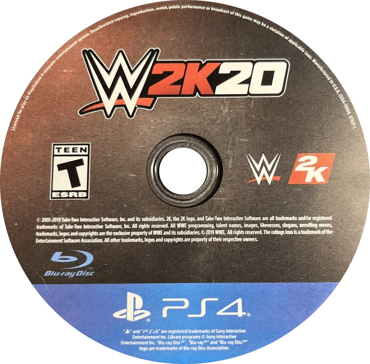 WWE 2K20 PS4 - Video Game - Used - CaveGamers - Image 3