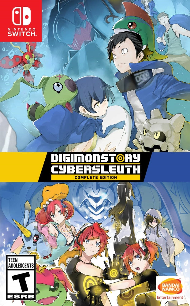 Digimon Story: Cyber Sleuth Complete Edition Switch - Video Game - Used - CaveGamers
