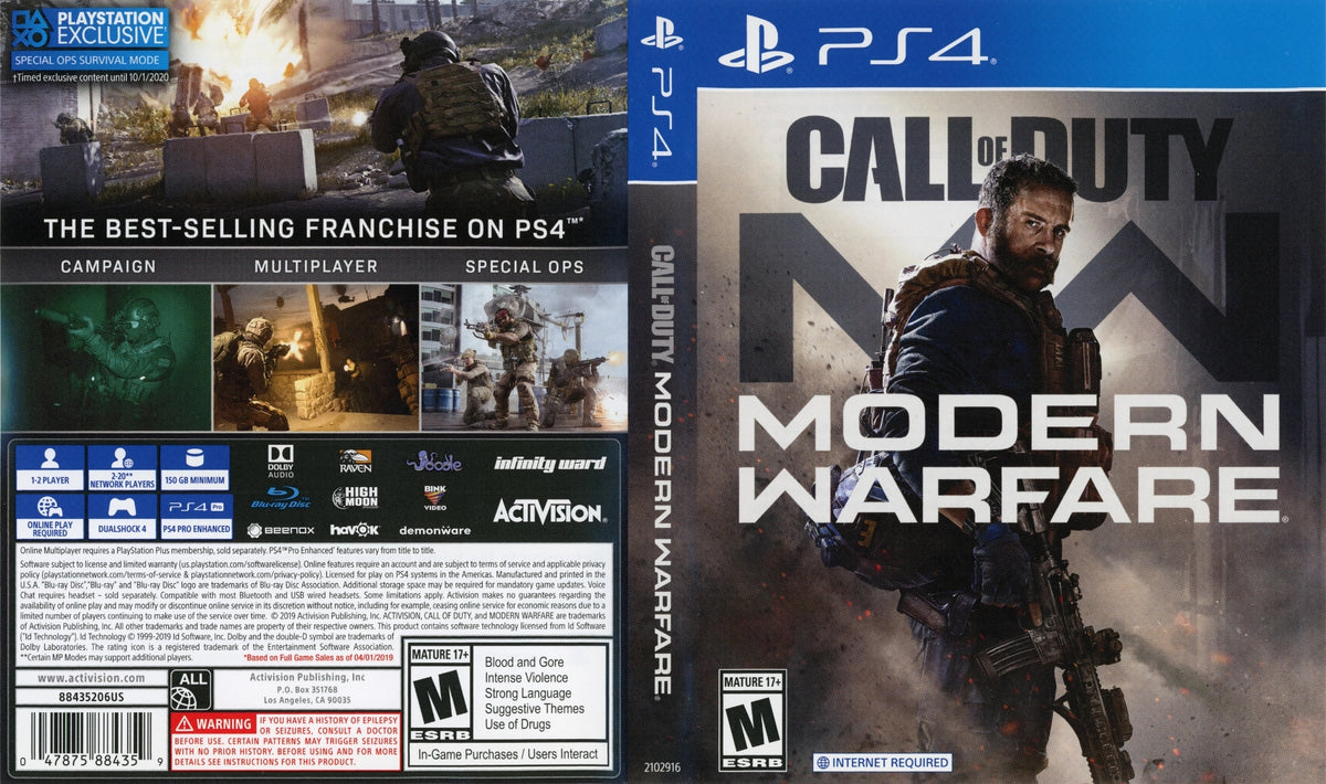 Call of Duty: Modern Warfare PS4 - Video Game - Used - CaveGamers - Image 4