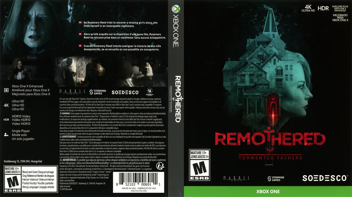 Remothered: Tormented Fathers Xbox One - Video Game - Used - CaveGamers - Image 3