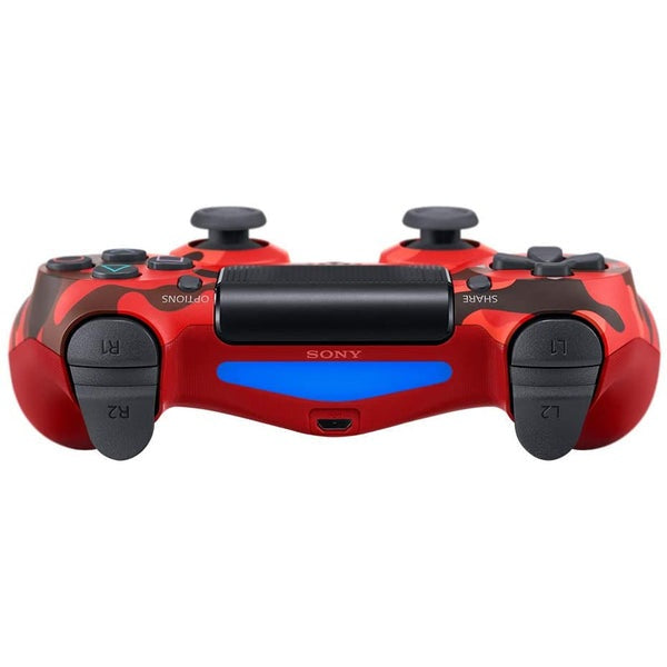 PlayStation 4 Dualshock 4 Wireless Controller - Red Camo PS4 - Video Game Accessory - Used - CaveGamers - Image 3