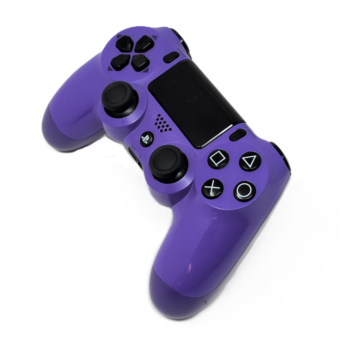 PlayStation 4 Dualshock 4 Wireless Controller - Electric Purple PS4 - Video Game Accessory - Used - CaveGamers - Image 4