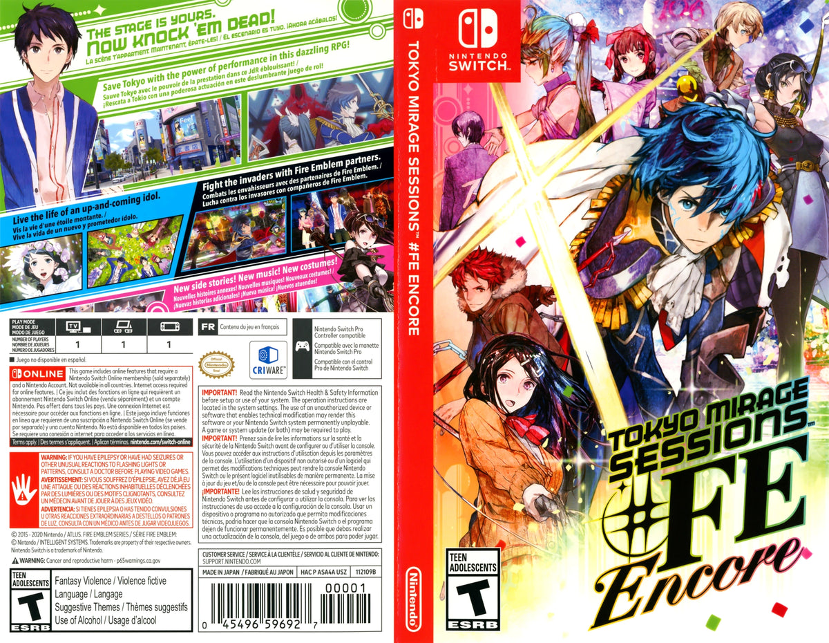 Tokyo Mirage Sessions #FE Encore Switch - Video Game - Used - CaveGamers - Image 3