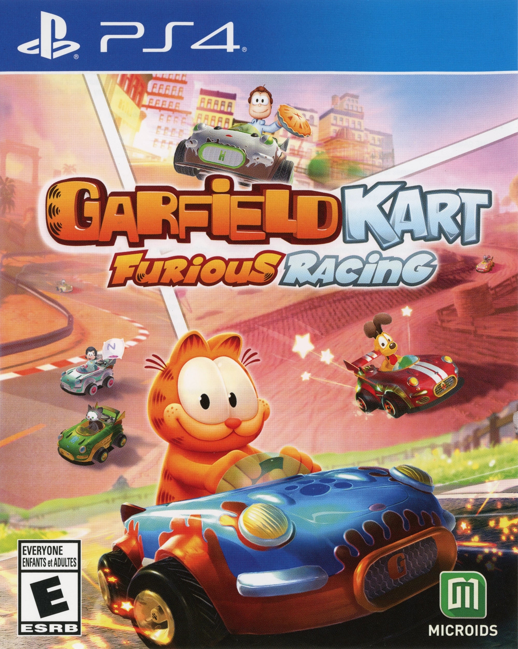 Garfield Kart: Furious Racing PS4 - Video Game - Used - CaveGamers