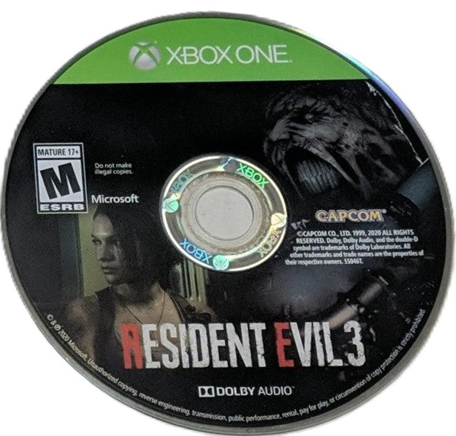 Resident Evil 3 Xbox One - Video Game - Used - CaveGamers - Image 3