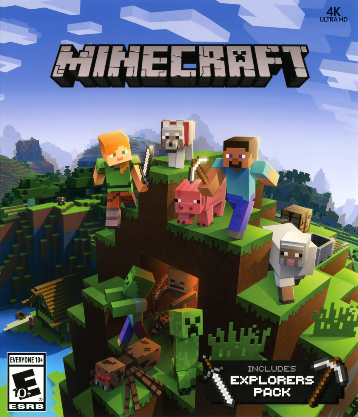 Minecraft Xbox One - Video Game - Used - CaveGamers