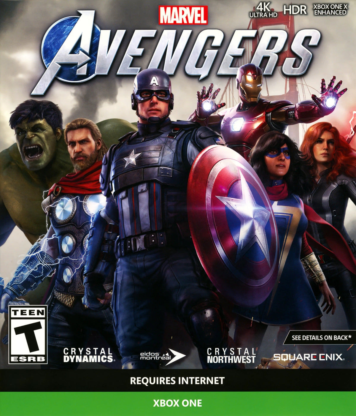 Marvel Avengers Xbox One - Video Game - Used - CaveGamers