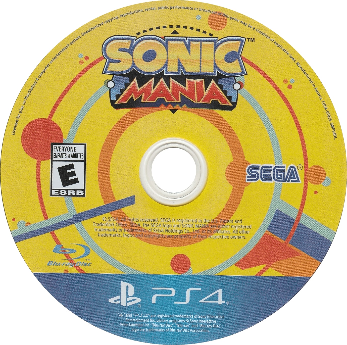 Sonic Mania PS4 - Video Game - Used - CaveGamers - Image 3