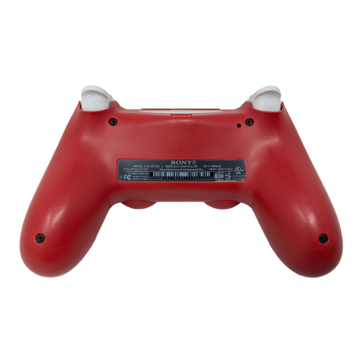 PlayStation 4 Dualshock 4 Wireless Controller - Spider-Man Red Edition PS4 - Video Game Accessory - Used - CaveGamers - Image 4