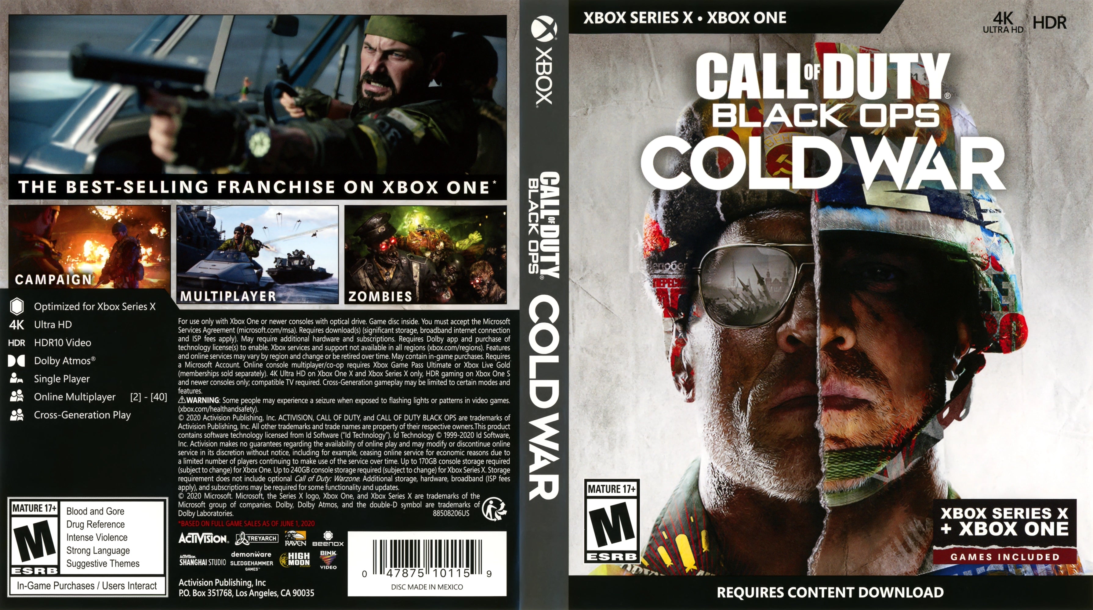 Call of Duty: Black Ops Cold War Xbox Series X - Video Game - Used - CaveGamers - Image 4