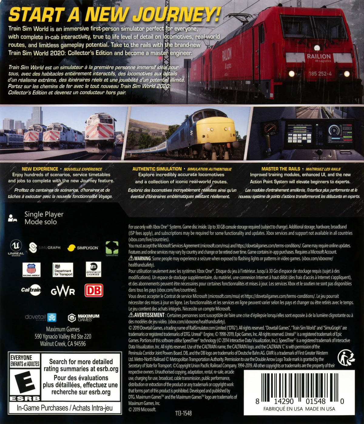 Train Sim World 2020 Xbox One - Video Game - Used - CaveGamers - Image 2