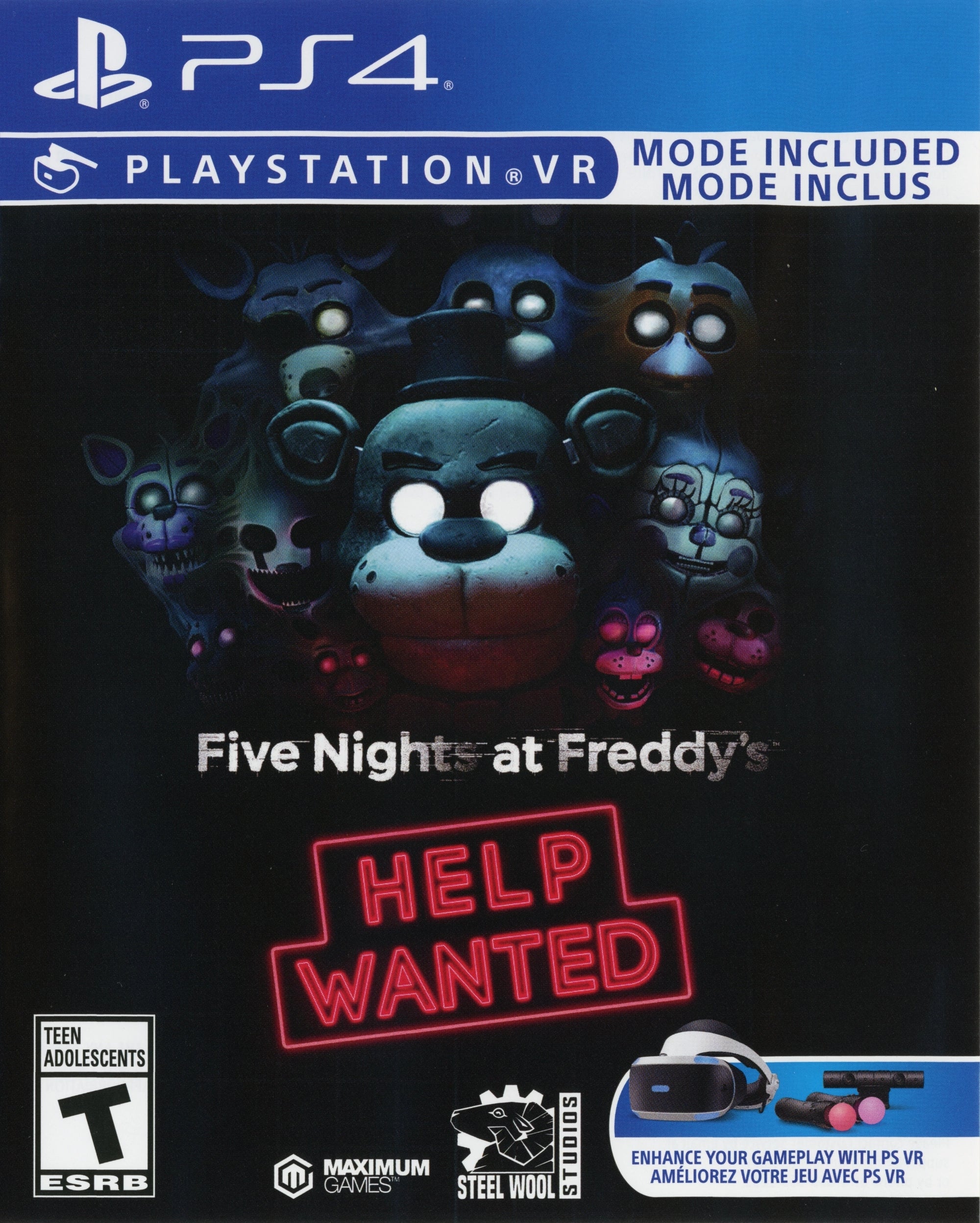 Five Nights at Freddy's: Help Wanted PS4 - Video Game - Used - CaveGamers