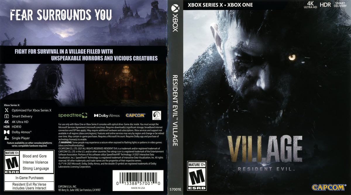 Resident Evil Village Xbox Series X - Video Game - Used - CaveGamers - Image 4