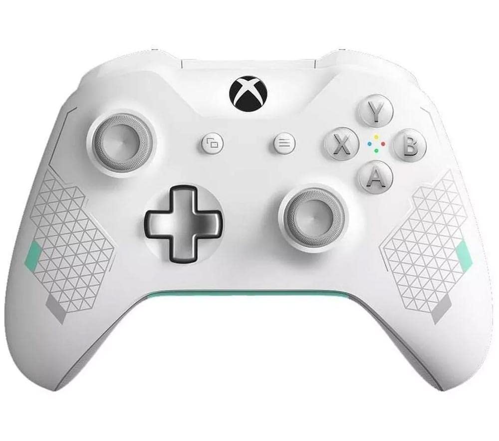 Xbox One Wireless Controller - Sport White - Video Game Accessory - Used - CaveGamers