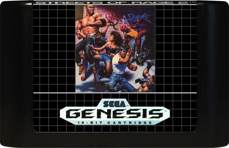 Streets of Rage 2 Genesis - Video Game - Used - CaveGamers - Image 3