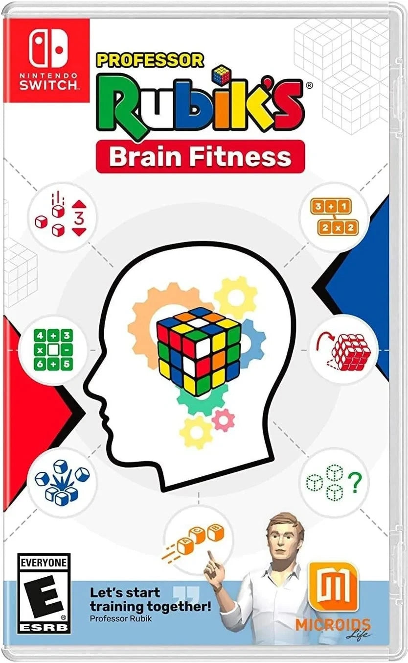 Professor Rubik's Brain Fitness Switch - Video Game - Used - CaveGamers