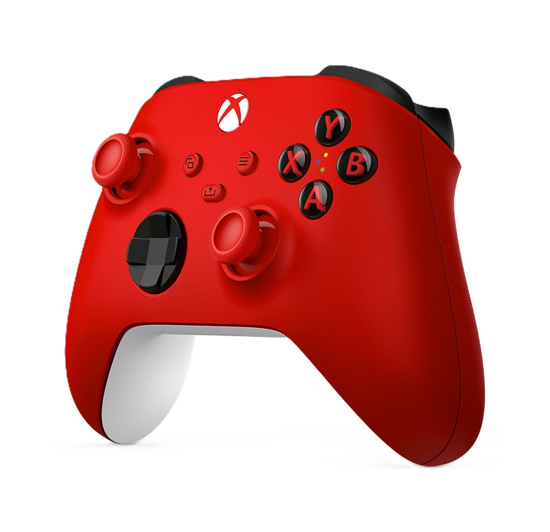 Xbox Series X Wireless Controller - Pulse Red - Video Game Accessory - Used - CaveGamers - Image 2