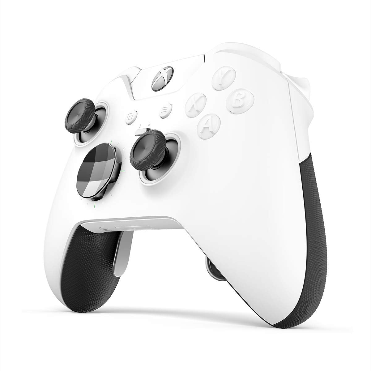 Xbox One Elite Wireless Controller - White - Video Game Accessory - Used - CaveGamers - Image 2