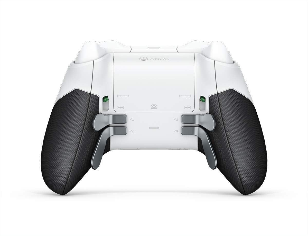 Xbox One Elite Wireless Controller - White - Video Game Accessory - Used - CaveGamers - Image 3