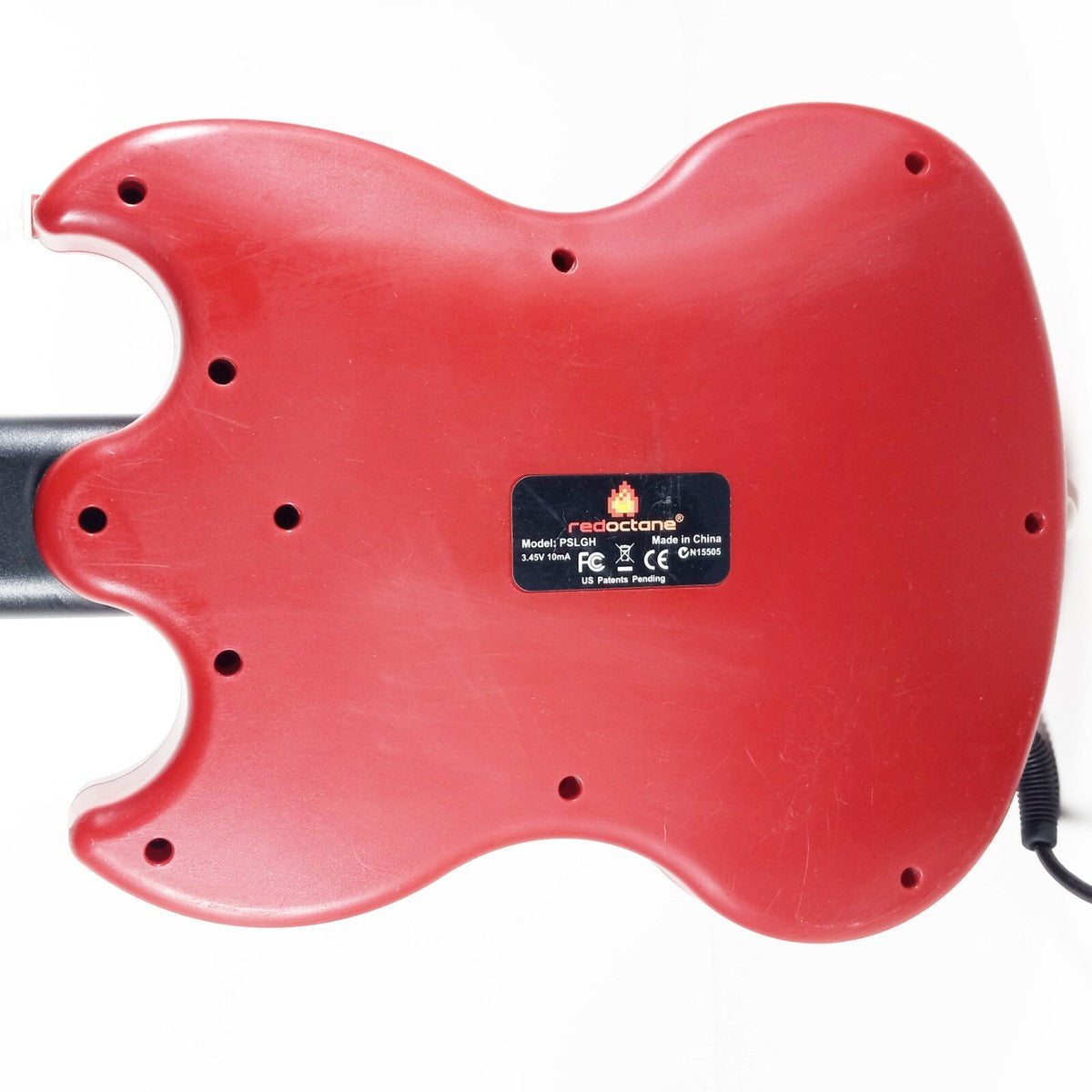 Guitar Hero SG Guitar Controller - Red PS2 - Video Game Accessory - Used - CaveGamers - Image 3