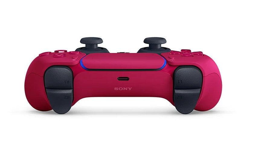 PlayStation 5 DualSense Wireless Controller - Cosmic Red PS5 - Video Game Accessory - Used - CaveGamers - Image 3