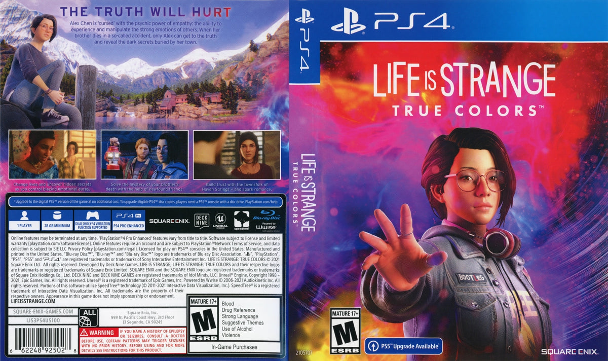 Life is Strange: True Colors PS4 - Video Game - Used - CaveGamers - Image 4