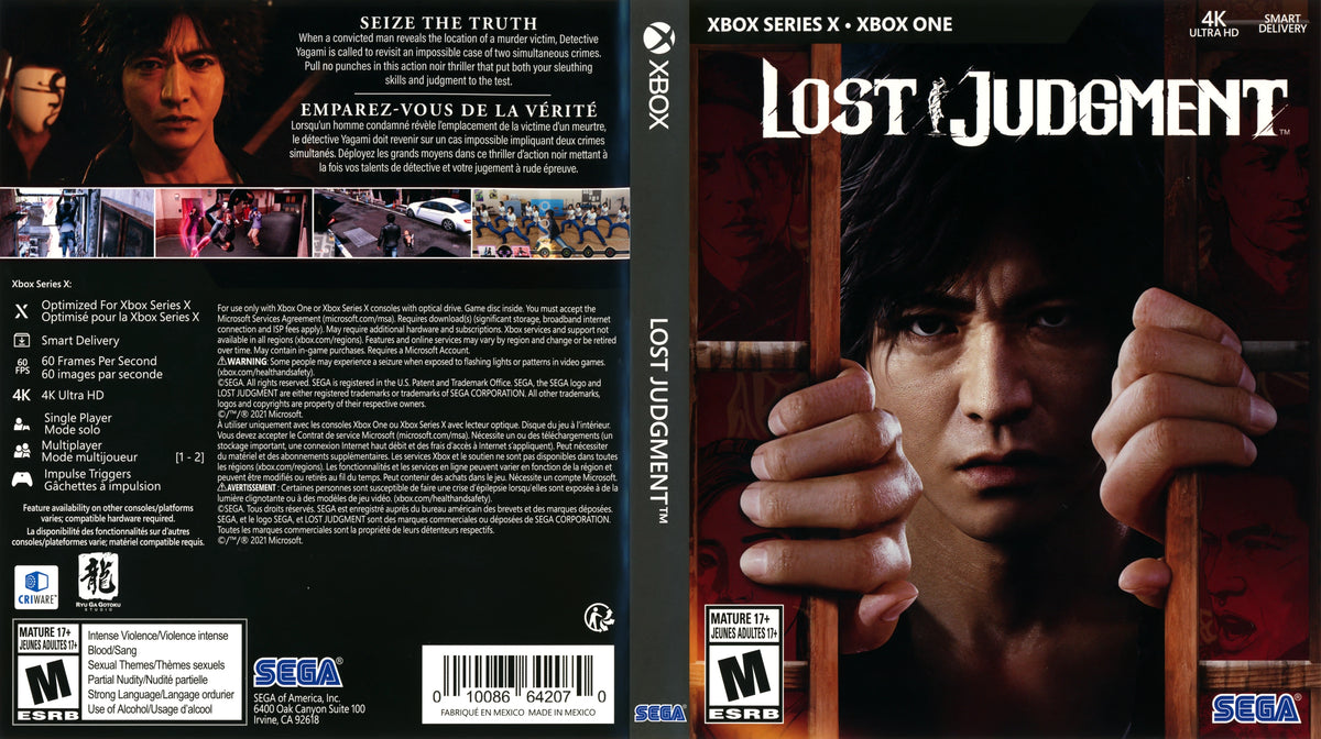 Lost Judgment Xbox Series X - Video Game - Used - CaveGamers - Image 3