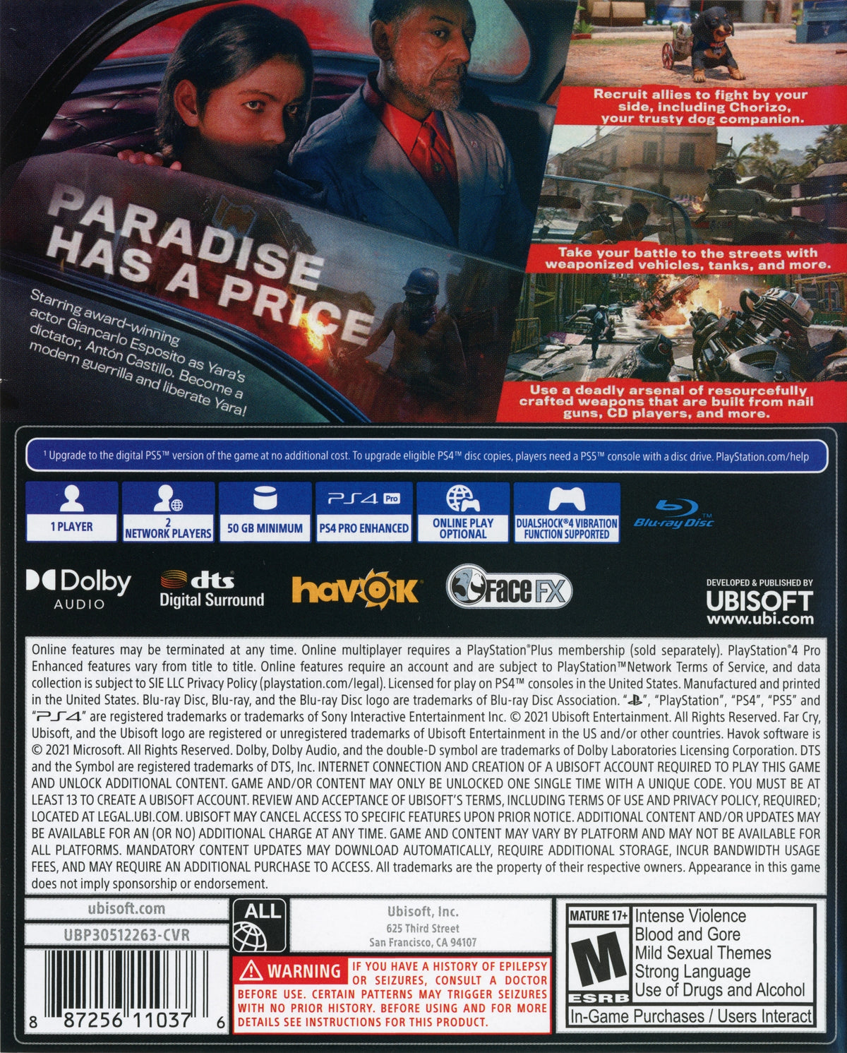 Far Cry 6 PS4 - Video Game - Used - CaveGamers - Image 2