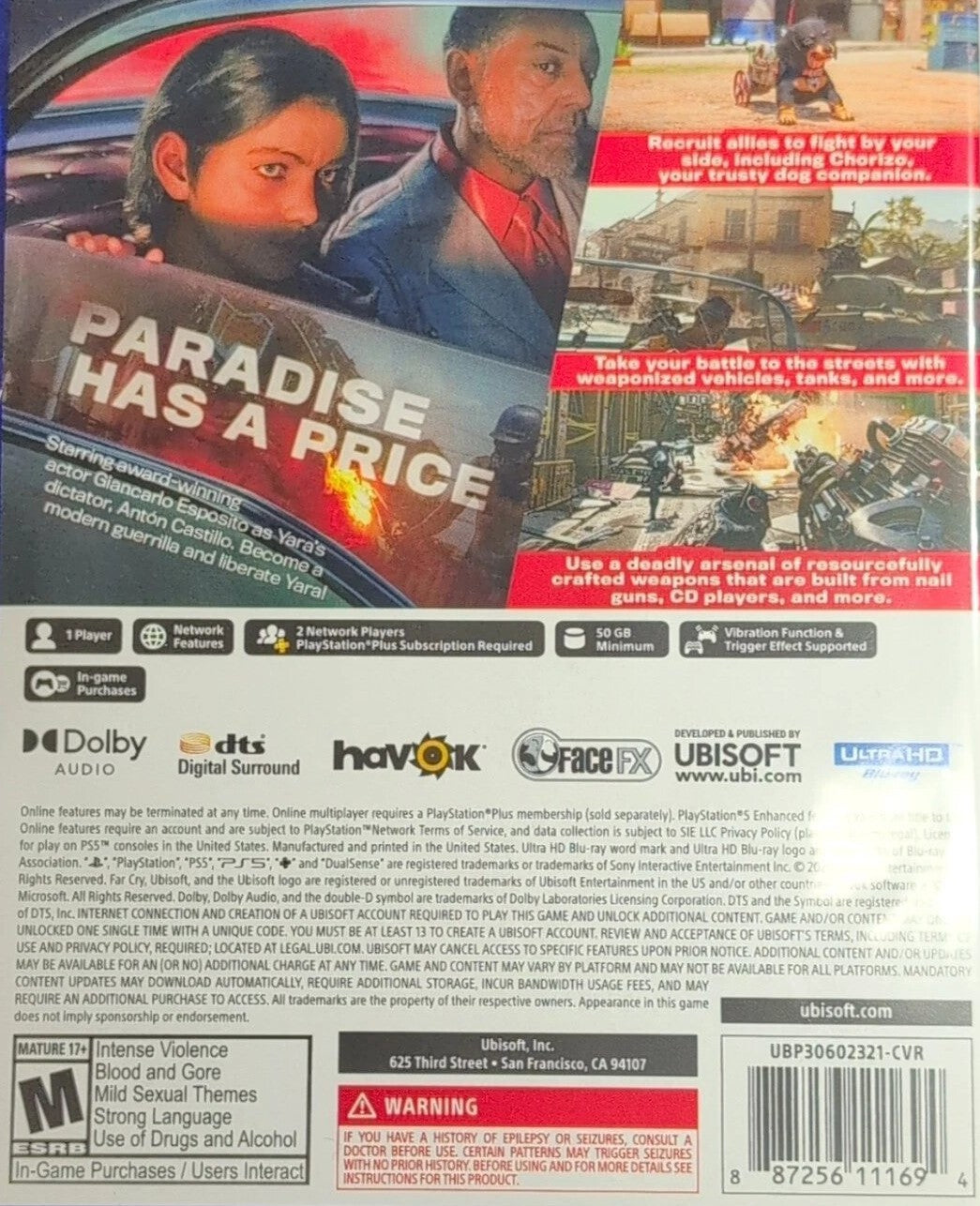 Far Cry 6 PS5 - Video Game - Used - CaveGamers - Image 2