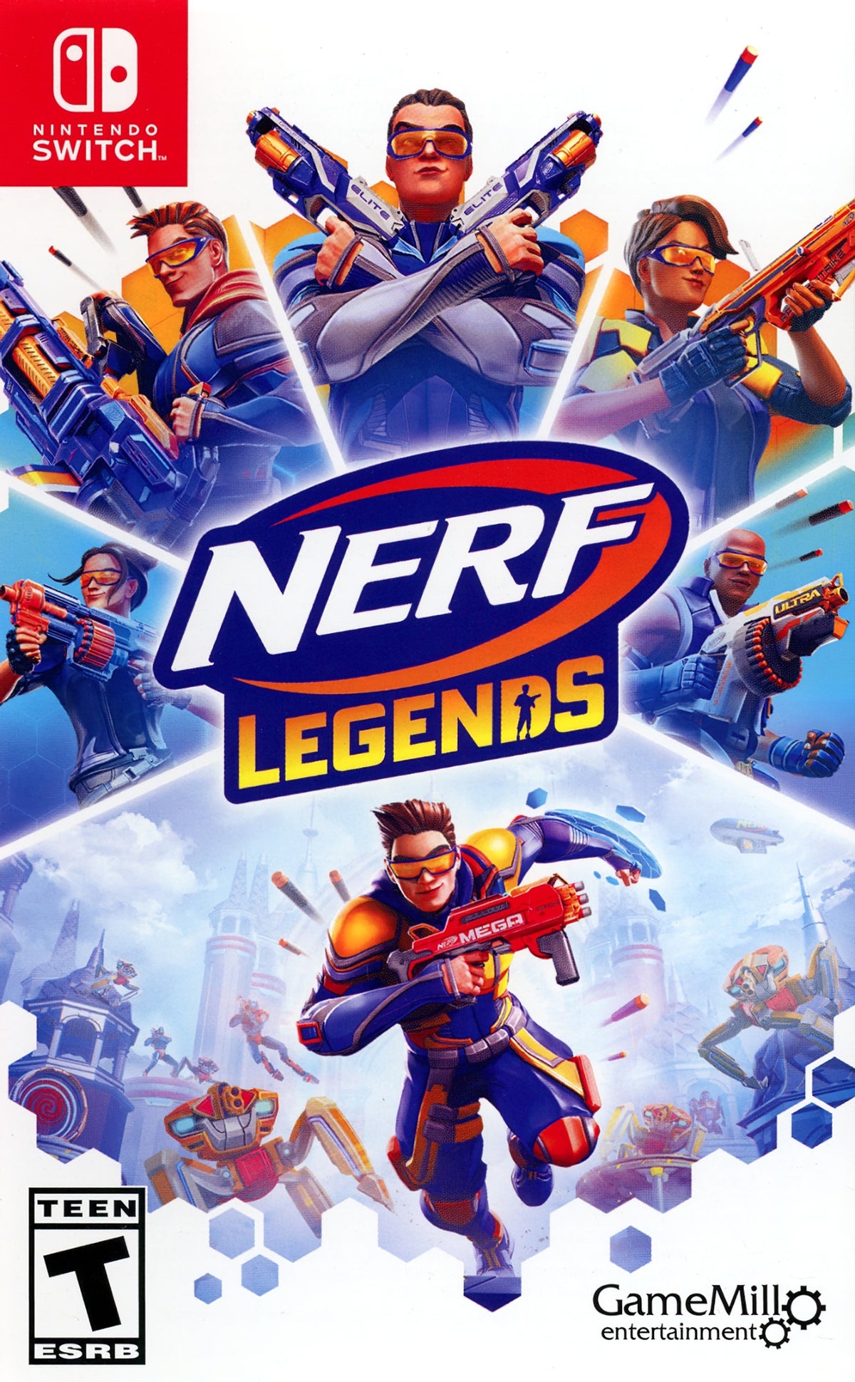 NERF Legends Switch - Video Game - Used - CaveGamers