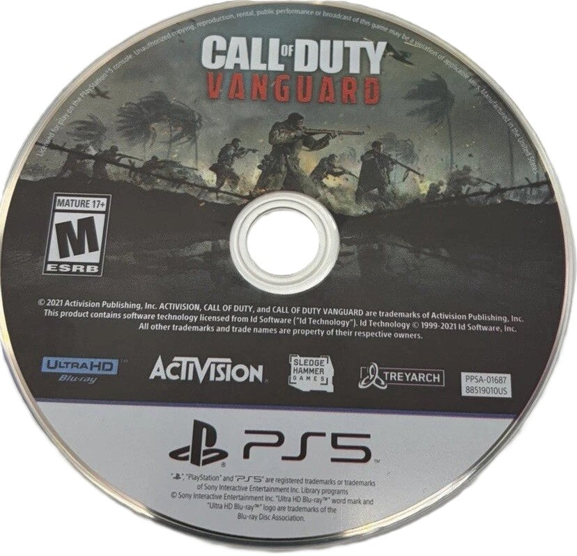 Call of Duty: Vanguard PS5 - Video Game - Used - CaveGamers - Image 3