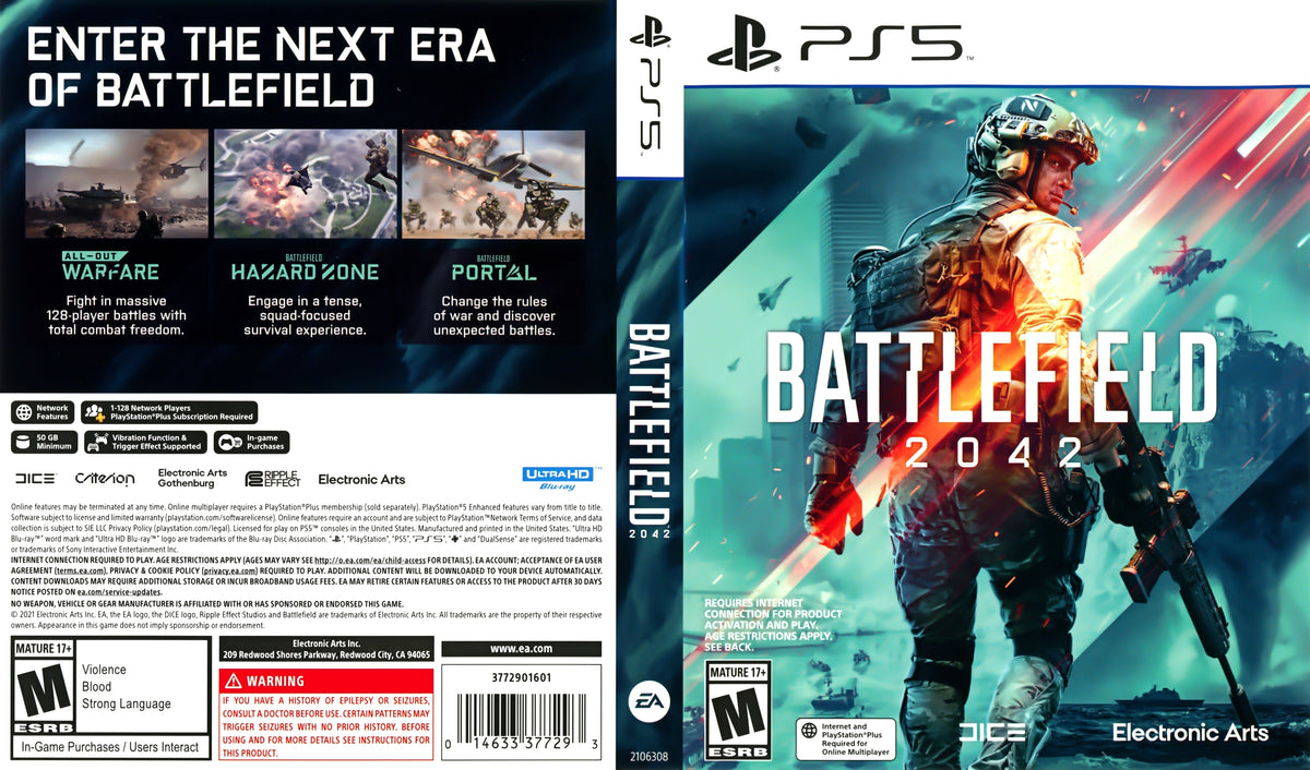 Battlefield 2042 PS5 - Video Game - Used - CaveGamers - Image 4