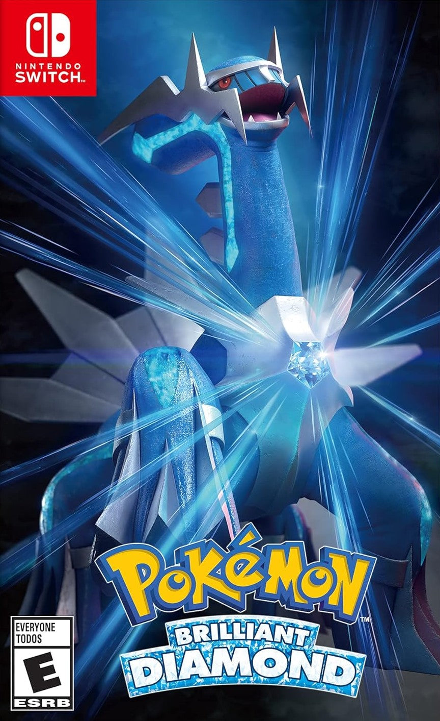 Pokemon Brilliant Diamond Switch - Video Game - Used - CaveGamers