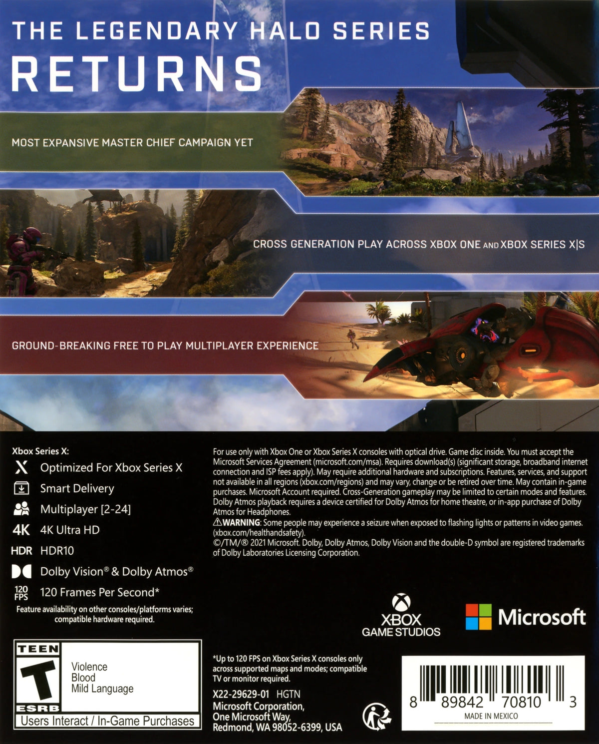 Halo Infinite Xbox Series X - Video Game - Used - CaveGamers - Image 2