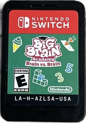 Big Brain Academy: Brain vs. Brain Switch - Video Game - Used - CaveGamers - Image 3