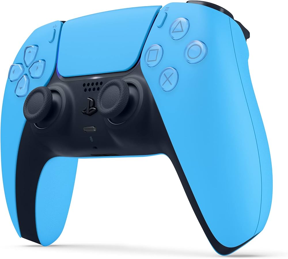 PlayStation 5 DualSense Wireless Controller - Starlight Blue PS5 - Video Game Accessory - Used - CaveGamers