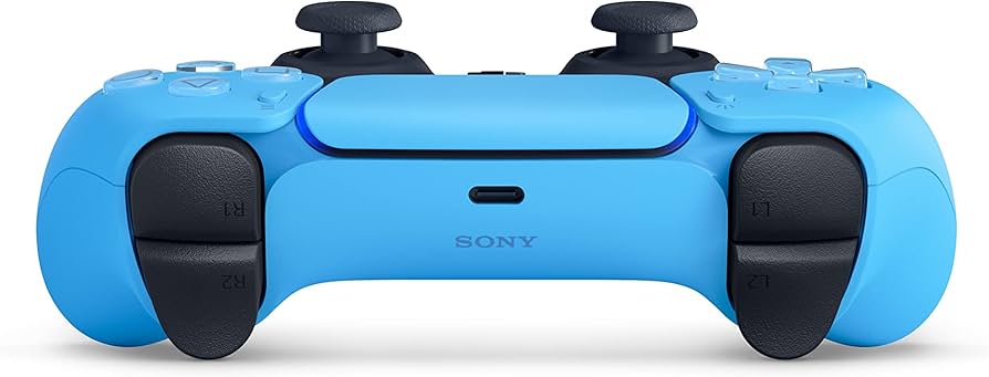 PlayStation 5 DualSense Wireless Controller - Starlight Blue PS5 - Video Game Accessory - Used - CaveGamers - Image 3