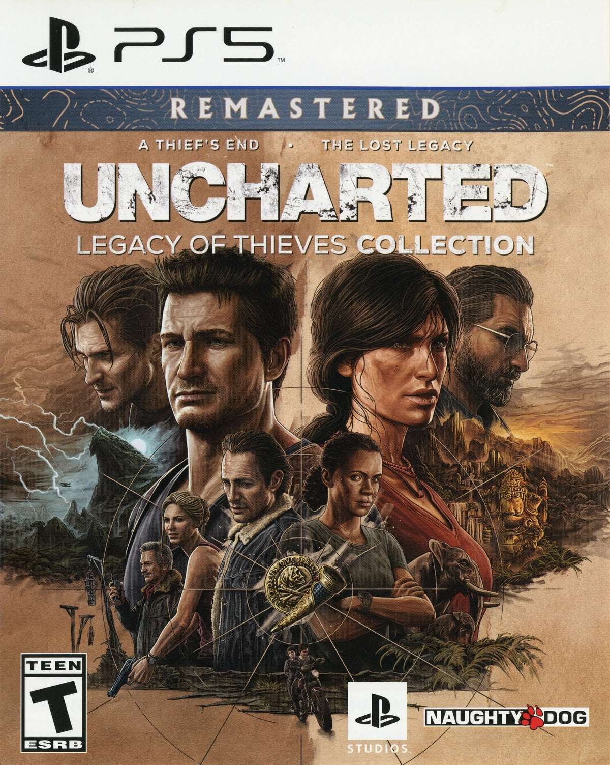 Uncharted: Legacy of Thieves Collection PS5 - Video Game - Used - CaveGamers