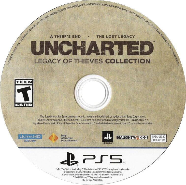 Uncharted: Legacy of Thieves Collection PS5 - Video Game - Used - CaveGamers - Image 3
