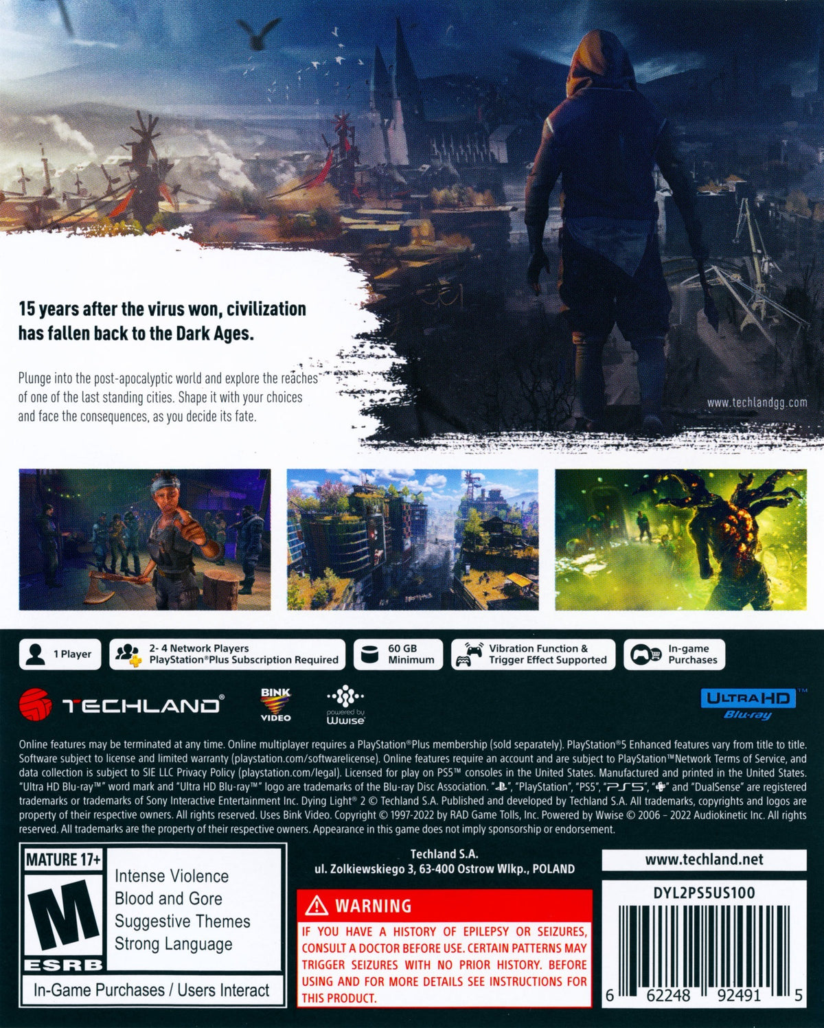 Dying Light 2: Stay Human PS5 - Video Game - Used - CaveGamers - Image 2