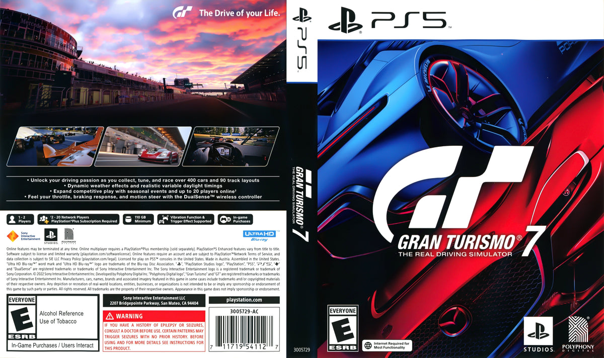 Gran Turismo 7 PS5 - Video Game - Used - CaveGamers - Image 4