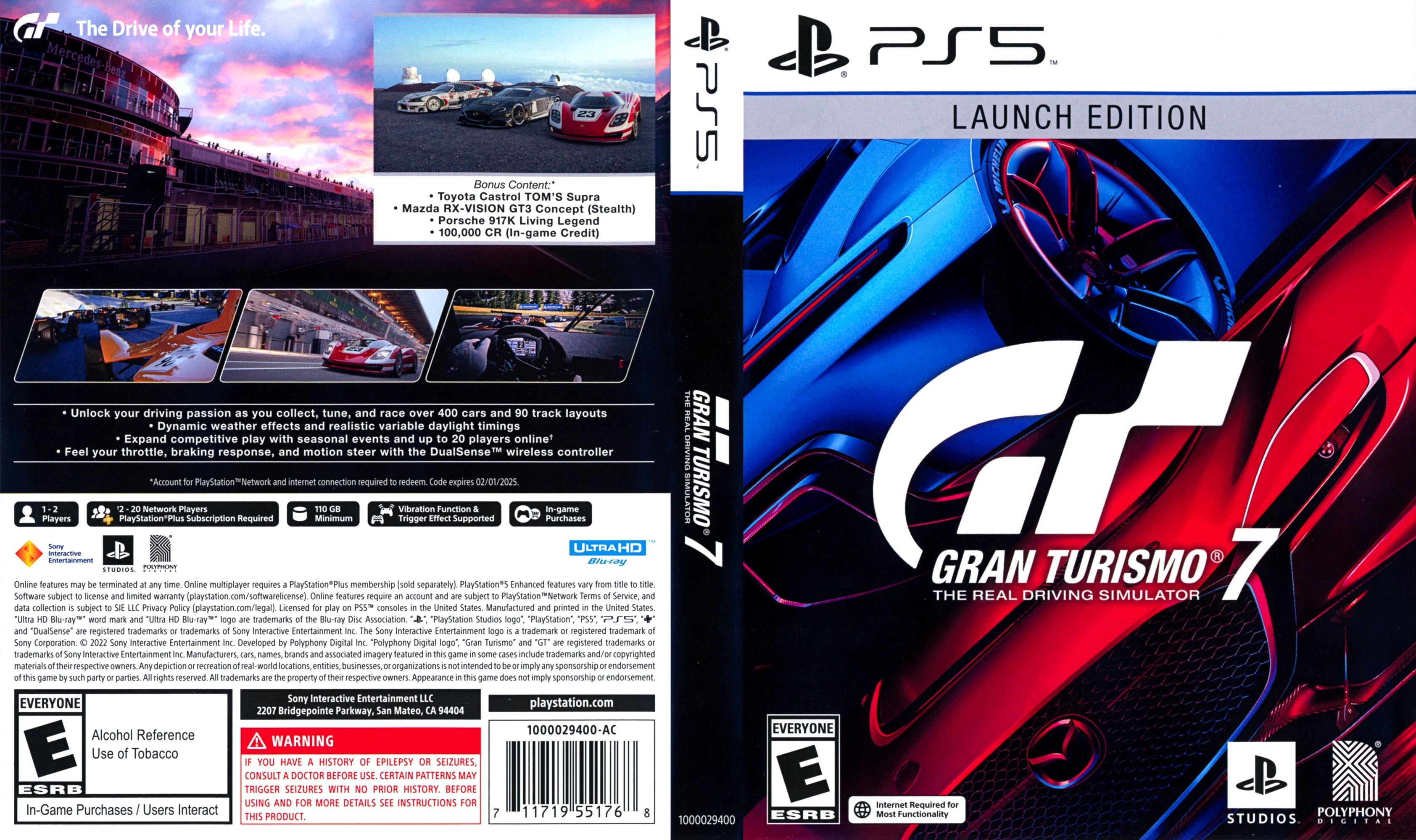 Gran Turismo 7 PS5 - Video Game - Used - CaveGamers - Image 5