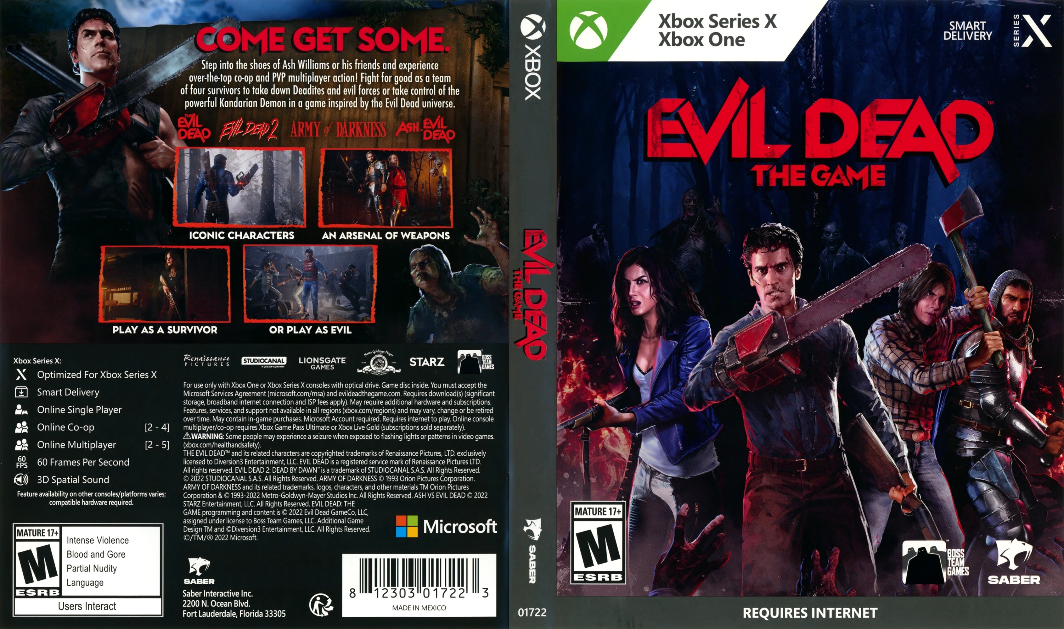 Evil Dead: The Game Xbox Series X - Video Game - Used - CaveGamers - Image 3
