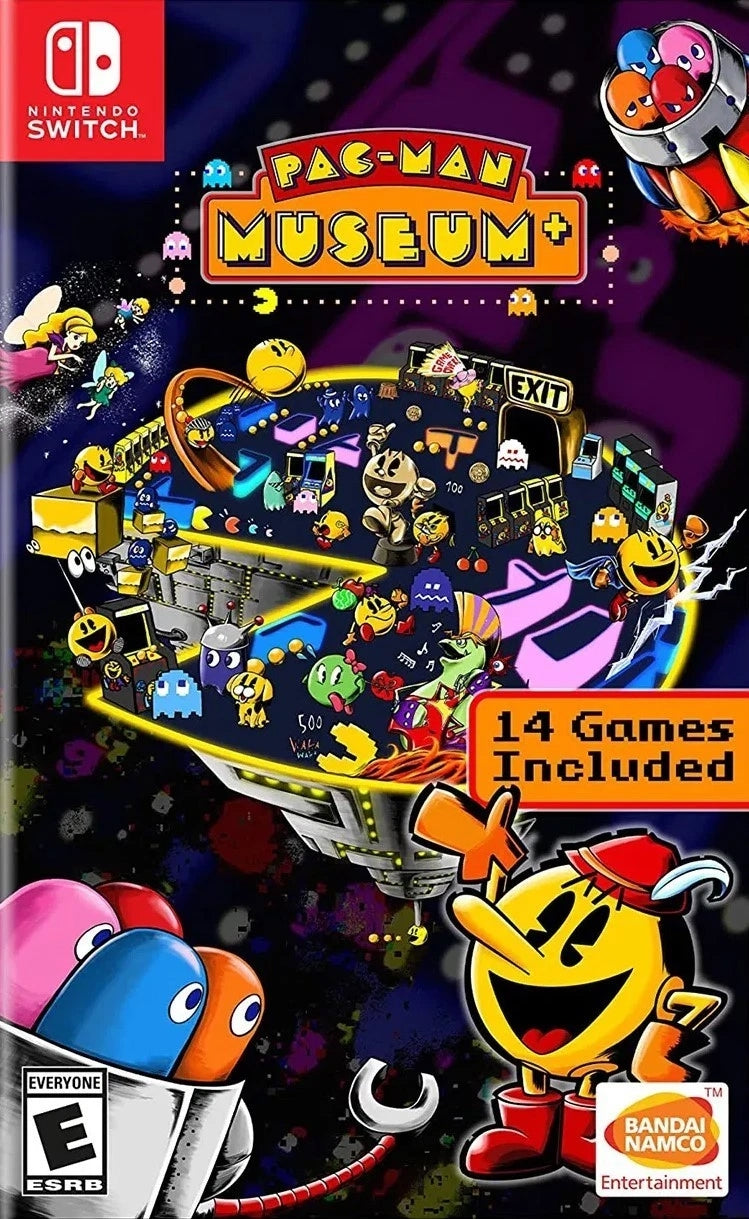 Pac-Man Museum Plus Switch - Video Game - Used - CaveGamers